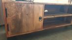 Sheeshamhout massief dressoir kast tv console Koeienhuid, Huis en Inrichting, Ophalen, Zo goed als nieuw, 25 tot 50 cm, Minder dan 100 cm