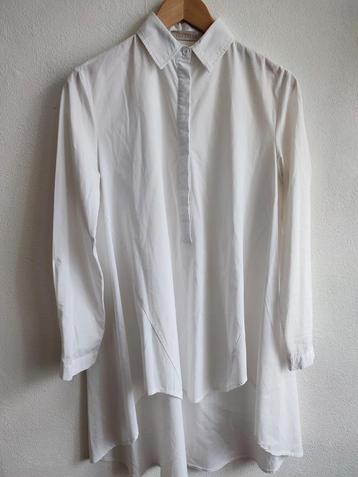 Voyelles A-lijn witte wijde blouse - Maat M beschikbaar voor biedingen