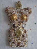 Brocante Wandversiering Torso Vrouw Nr GWV 1, Antiek en Kunst, Curiosa en Brocante, Ophalen