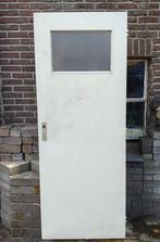 Oude vintage deuren met raam. HxB = 1993 x 765mm, Ophalen, Gebruikt, 80 tot 100 cm, Binnendeur