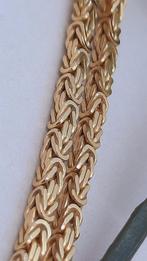 gouden Koningsketting 14kt Massief, Sieraden, Tassen en Uiterlijk, Kettingen, Nieuw, Goud, Goud, Ophalen of Verzenden