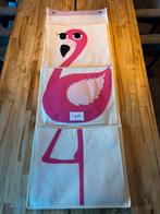 3 sprouts flamingo boeken en schriften houder wall organizer, Kinderen en Baby's, Kinderkamer | Inrichting en Decoratie, Ophalen of Verzenden