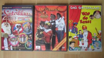 3 Sinterklaas muziek DVD's beschikbaar voor biedingen