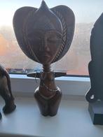 Boeddha hoofd, Huis en Inrichting, Woonaccessoires | Boeddhabeelden, Ophalen, Zo goed als nieuw