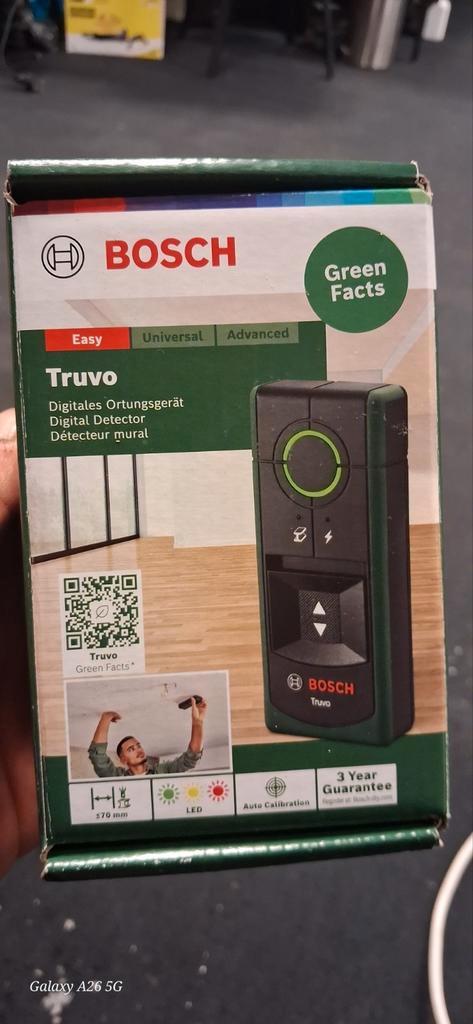 Bosch detector Truvo, Digital Detector, Huis en Inrichting, Deurbellen, Zo goed als nieuw, Ophalen of Verzenden