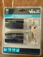 VEILIGHEIDS CILINDERS  GELIJKSLUITEND   (NIEUW), Ophalen of Verzenden, Nieuw, Rvs, Slot