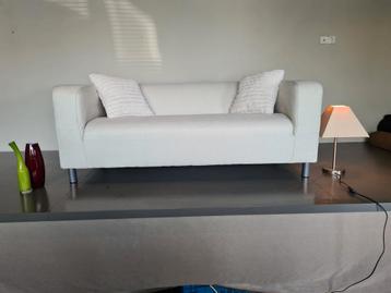 2-zits Ikea bankstel wit beschikbaar voor biedingen