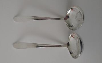 zilveren theelepels en sauslepels Gustav Beran model 400