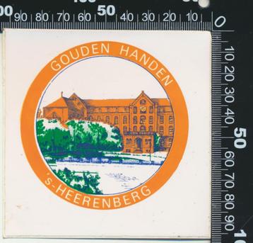 Sticker: Gouden Handen - s-Heerenberg (5) beschikbaar voor biedingen