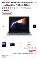 Samsung galaxy book4 pro grijs nieuw!!!!!, Computers en Software, Ophalen, Overige modellen, 512 GB, Zo goed als nieuw