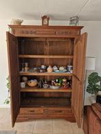 Hout kast, Huis en Inrichting, Kasten | Buffetkasten, 100 tot 150 cm, Gebruikt, Eikenhout, 50 tot 75 cm