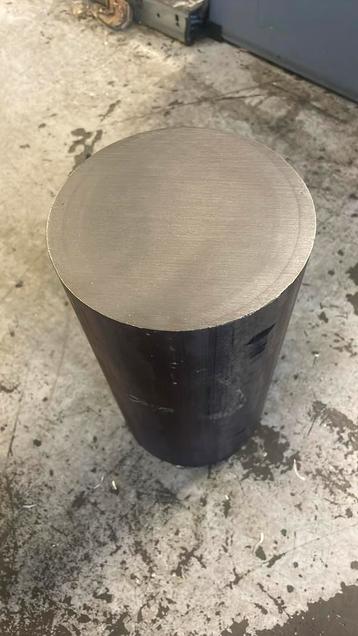 Staf staal C45 rond 130mm L100 2 stuks beschikbaar voor biedingen