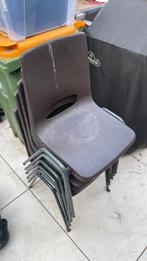 6 stoelen, Huis en Inrichting, Stoelen, Ophalen, Gebruikt, Bruin, Vijf, Zes of meer stoelen