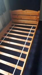 Bed 1 persoons, Huis en Inrichting, Slaapkamer | Bedden, Ophalen, Gebruikt, 90 cm, Eenpersoons