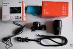 Sony A6000 + 16-50mm + 55-210mm lens, Audio, Tv en Foto, Fotocamera's Digitaal, Ophalen of Verzenden, Zo goed als nieuw, Sony