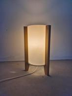 Vintage ikea tripod design glas hout wabi sabi, Ikea, Onbekend, Ophalen of Verzenden, Zo goed als nieuw