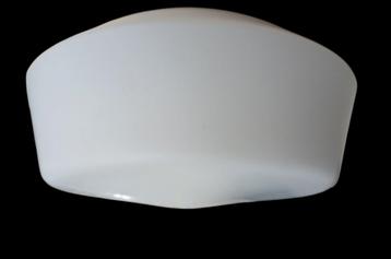 RZB plafondlamp, opaalglas, vintage, 21 cm beschikbaar voor biedingen