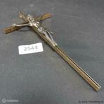 Online Veiling: Koperen crucifix met bronzen corpus, Antiek en Kunst, Antiek | Religie