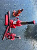 3 Goed Werkende Pompkrikken - Set, Auto diversen, Krikken, Ophalen of Verzenden, Gebruikt, Hydraulisch, Potkrik