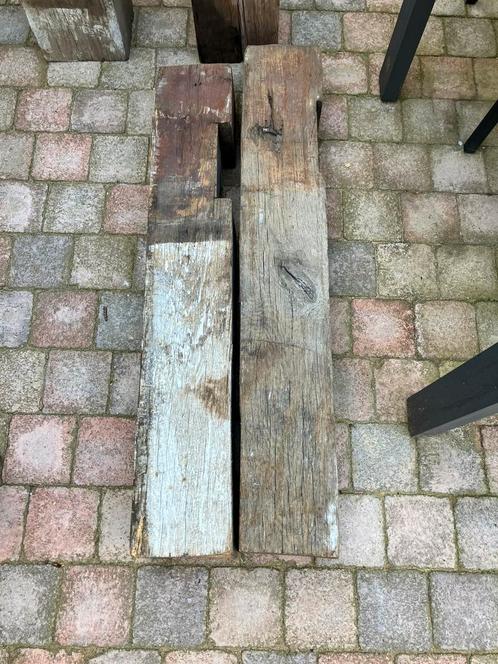 Meerpalen, zuilen, pilaren 100 / 130 hoog kopmaat varieerd, Tuin en Terras, Palen, Balken en Planken, Gebruikt, Palen, Minder dan 180 cm