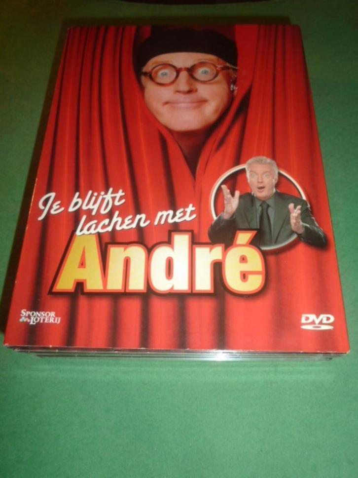 Je blijft lachen met André Andre van Duin 6-dvd-box, Cd's en Dvd's, Dvd's | Cabaret en Sketches, Zo goed als nieuw, Tv-programma of Sketches