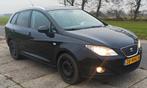 Seat Ibiza 1.2TDI 55KW Ecomotive ST 2010 Zwart, Auto's, Voorwielaandrijving, Stof, 74 pk, 1199 cc