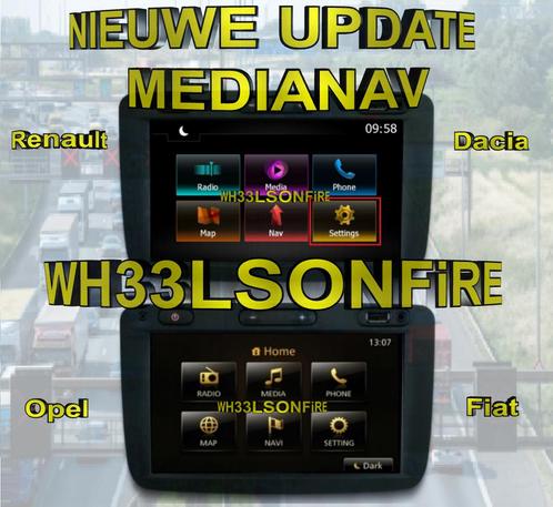 Media-Nav Renault - Dacia - Opel - Fiat 2025 Q2, Computers en Software, Navigatiesoftware, Nieuw, Landkaarten, Heel Europa, Ophalen
