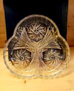 Antieke, kristallen schaal Bohemia Crystal, Ophalen
