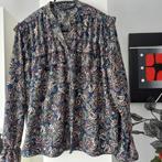 Leuke blouse met franjes maat XS koopje nu, Kleding | Dames, Blouses en Tunieken, Maat 34 (XS) of kleiner, Blauw, Ophalen of Verzenden