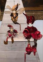 Vintage kerstnar/elf decoratie, Ophalen of Verzenden, Gebruikt