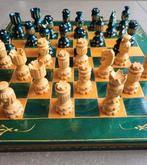 Schaakbord hout schaakspel gezelschapspel, Hobby en Vrije tijd, Gezelschapsspellen | Bordspellen, Gebruikt, Ophalen