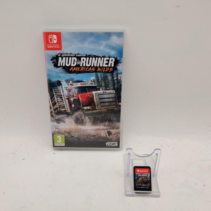 Spintires: MudRunner American Wilds Edition - Switch €19.99, Spelcomputers en Games, Games | Nintendo Switch, Zo goed als nieuw