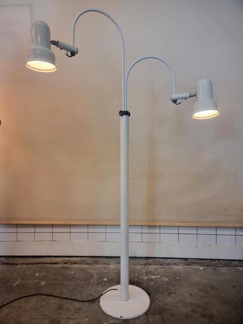 Vintage booglamp Anvia Jaren 70 80, Huis en Inrichting, Lampen | Vloerlampen, Zo goed als nieuw, Minder dan 100 cm, Ophalen