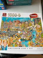 King Puzzel 1000 stukjes - Koningsdag Amsterdam, Ophalen of Verzenden, 500 t/m 1500 stukjes, Zo goed als nieuw, Legpuzzel