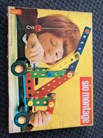 Vintage Sio Montage Constructiespeelgoed Compleet met Handle, Antiek en Kunst, Ophalen of Verzenden