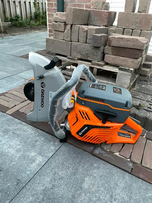 Daewoo bandenzaag betonzaag, Tuin en Terras, Hand-tuingereedschap, Nieuw, Overige soorten, Ophalen