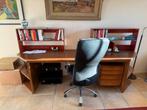 Zeer groot luxe bureau 260cm breed, Huis en Inrichting, Bureaus, Ophalen of Verzenden, Gebruikt