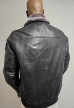 PME Legend zeldzaam model vintage look leren jas (L), Kleding | Heren, Jassen | Winter, Maat 52/54 (L), ., Zwart, Ophalen of Verzenden
