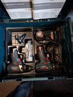 Bosch Professional 4 delige set 10.8Volt, Doe-het-zelf en Verbouw, Gereedschap | Boormachines, Ophalen of Verzenden, Zo goed als nieuw