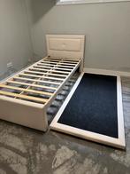 Bed met logeerbed, Huis en Inrichting, Slaapkamer | Bedden, Ophalen, Overige materialen, 90 cm, Eenpersoons