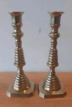Kandelaren paar 20e eeuw, Antiek en Kunst, Antiek | Kandelaars, Ophalen of Verzenden, Koper of Brons