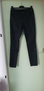 Rosner skinny broek. Antonia. Coated zwart. Maat 36, Kleding | Dames, Verzenden, Zwart, Nieuw, W28 - W29 (confectie 36)