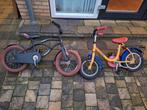 Kinderfietsen - 2 stuks, Fietsen en Brommers, Fietsen | Kinderfietsjes, Zijwieltjes, 16 tot 20 inch, Gebruikt, Giant