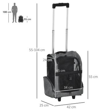 Hondenmand kattenmand hondentrolley transportbox  beschikbaar voor biedingen