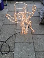 Lichtslang Rendier met Slee - Kerstdecoratie, Tuin en Terras, Ophalen, Kunststof, Minder dan 50 watt, Led-strip