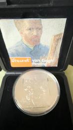Vincent van Gogh - zilveren herdenkingsmunt 1990, Postzegels en Munten, Munten | Nederland, Verzenden, Koningin Beatrix, Euro's
