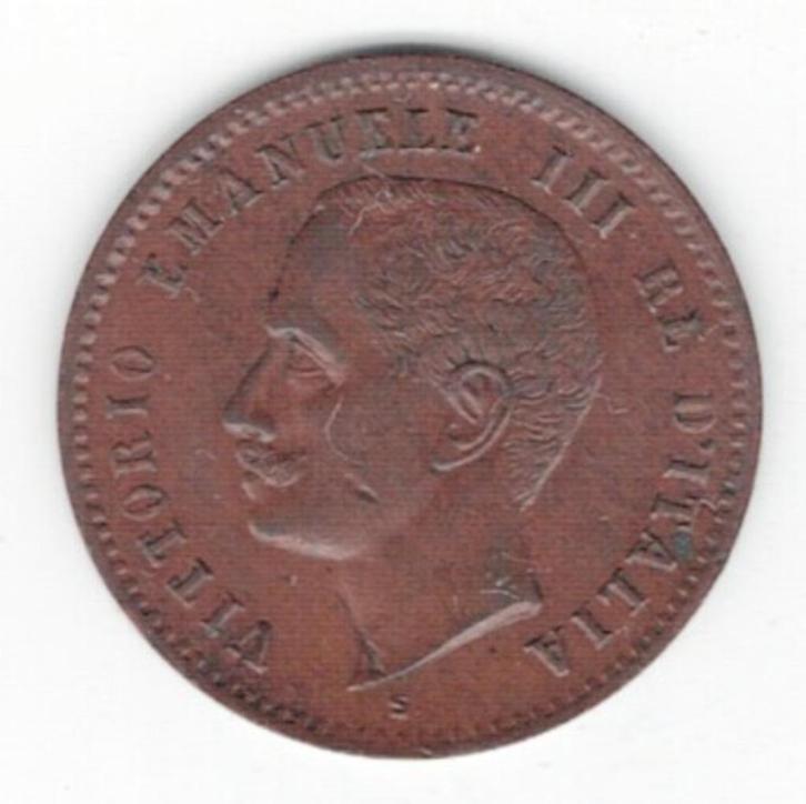 25-2002 Italie 2 centesimi 1908, Postzegels en Munten, Munten | Europa | Niet-Euromunten, Losse munt, Italië, Verzenden