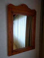 Houten Spiegel met Decoratieve Rand van het merk Grange, Huis en Inrichting, Ophalen, Zo goed als nieuw, Rechthoekig, Minder dan 100 cm