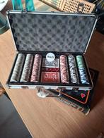 Pokerset in aluminium koffer nieuw 300 pokerchips!, Hobby en Vrije tijd, Gezelschapsspellen | Kaartspellen, Ophalen of Verzenden