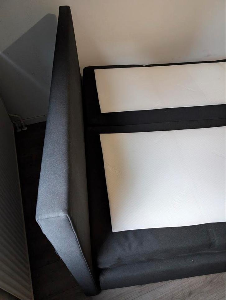 Swiss sense complete Boxspring 180x200 Luna Black (S), Huis en Inrichting, Slaapkamer | Bedden, Ophalen